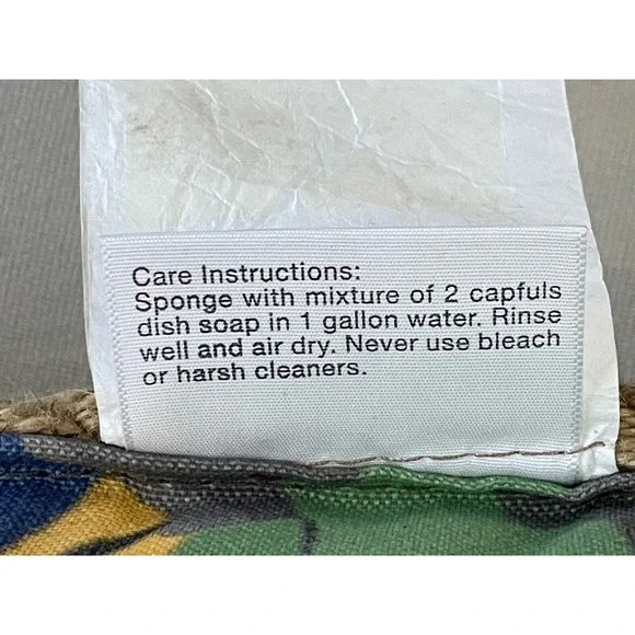 Parrot Bird Indoor/Outdoor Throw Pillows Square Rope Edge Allen + Roth Set 2 - Picture 5 of 9